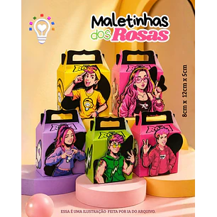 Arquivo de Corte Maletinha dos Rosas