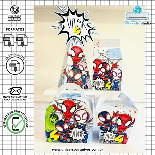 Arquivo de Corte Spidey e Seus Amigos Espetaculares