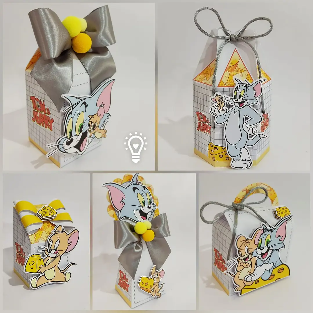 Arquivo de Corte Kit Festa Tom e Jerry 1