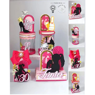 Arquivo de Corte Kit Festa Trintei  | Studio + PDF