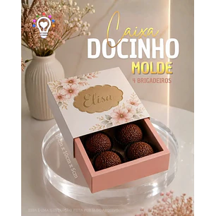 Arquivo de Corte Caixa Para Docinho e Brigadeiro Gaveta | Studio + SVG