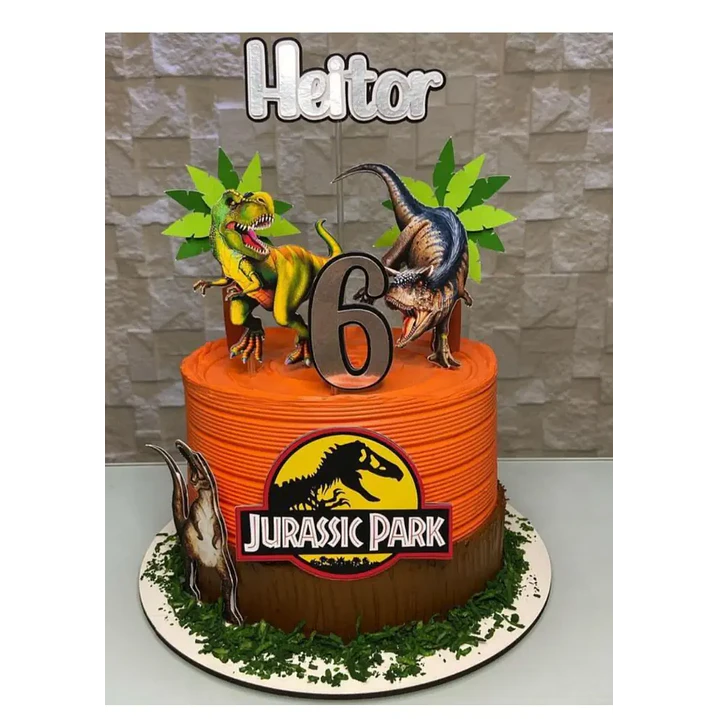 Arquivo de Corte Topo de Bolo Jurassic Park | Studio  1