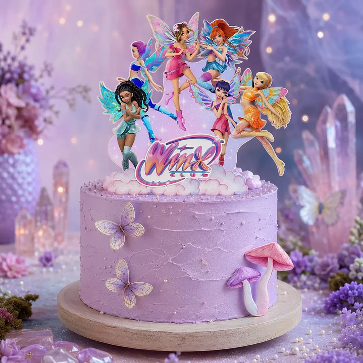 Arquivo de Corte Topo de Bolo Winx | Studio + PDF 1