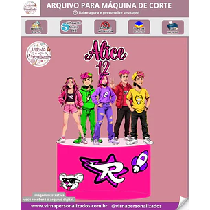 Arquivo de Corte Topo de Bolo Dos Rosas | Studio 