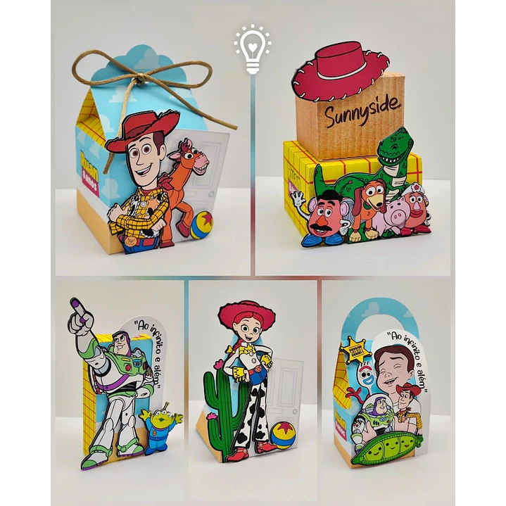 Arquivo de Corte Kit Festa Toy Story | Studio + PDF 1