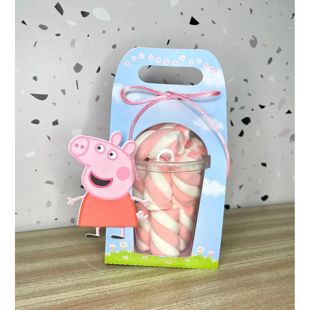 Arquivo de Corte Caixa Copo Bolha Peppa Pig | Studio  1