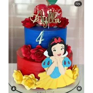 Arquivo de Corte Topo de bolo  Branca de Neve | Studio