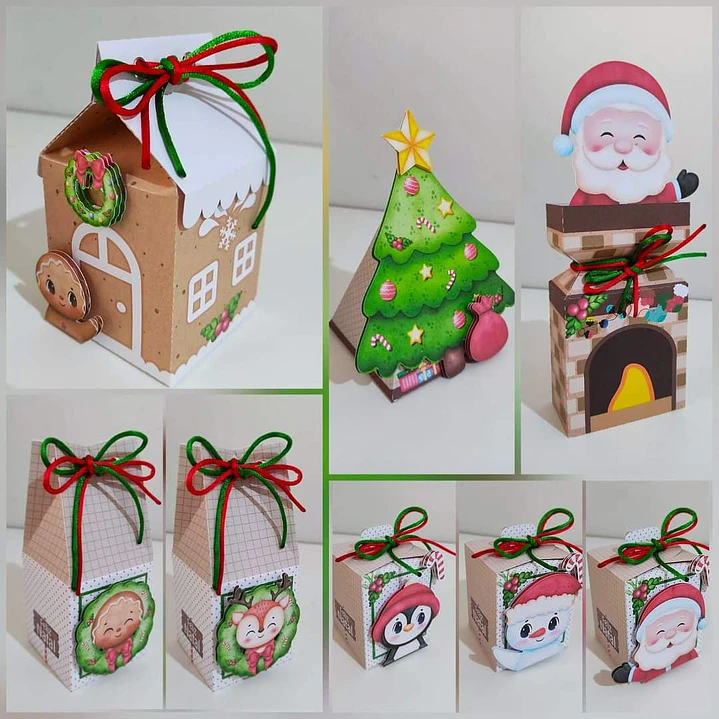 Arquivo de Corte Kit Festa de Natal Cute | Studio + PDF 1