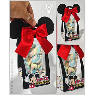Arquivo de Corte Caixa Copo Bolha Mickey | Studio + PDF