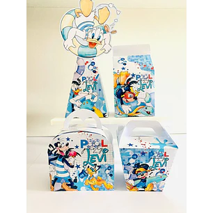Arquivo de Corte Kit Festa Mickey Pool Party | Studio + PDF