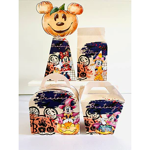 Arquivo de Corte Kit Festa Minnie Halloween | Studio + PDF