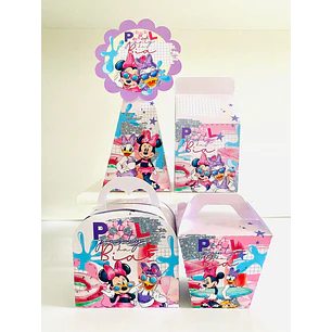 Arquivo de Corte Kit Festa Minnie Pool Party | Studio + PDF