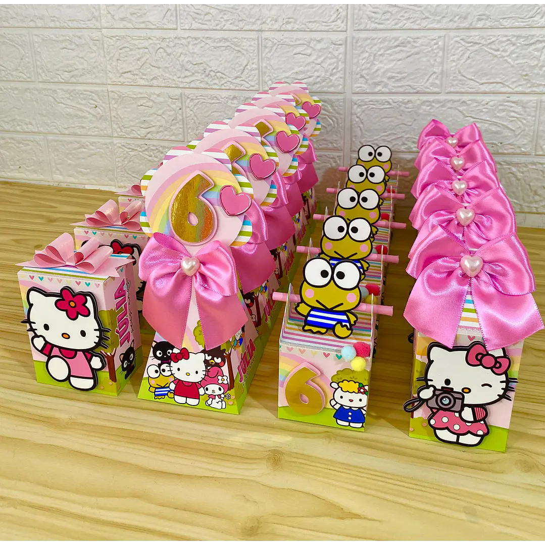 Arquivo de Corte Kit Festa Hello Kitty 13 | Studio 1
