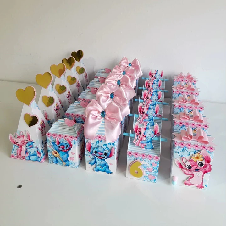 Arquivo de Corte Kit Festa Stitch e Angel 06 | Studio 1