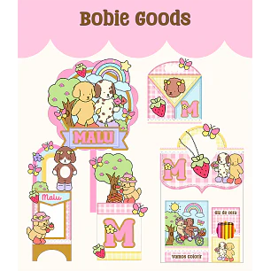 Arquivo de Corte Kit Festa Bobbie Goods 06 | Studio + PDF