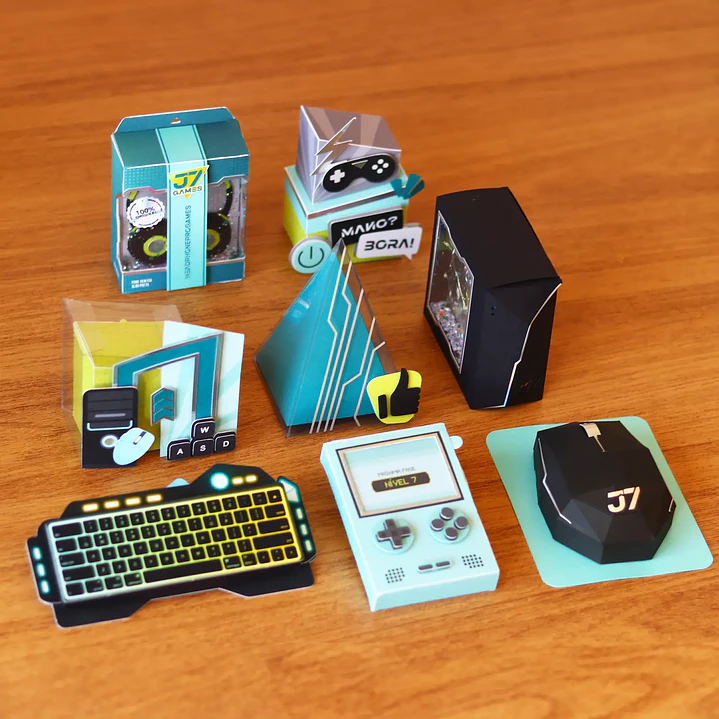 Arquivo de Corte Kit Festa Video Game 3 | Studio + PDF 1