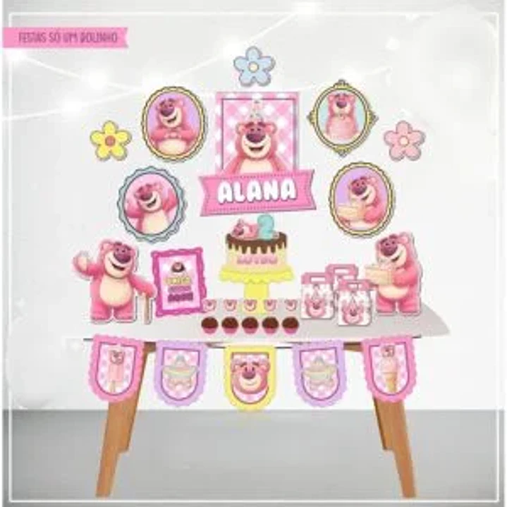 Arquivo de Corte Kit Festa Toy Story Lotso 23 | Studio + PDF 1