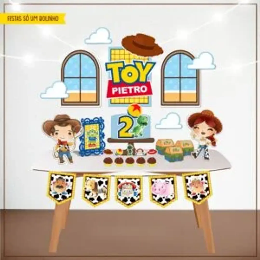 Arquivo de Corte Kit Festa Toy Story 25  | Studio + PDF 1