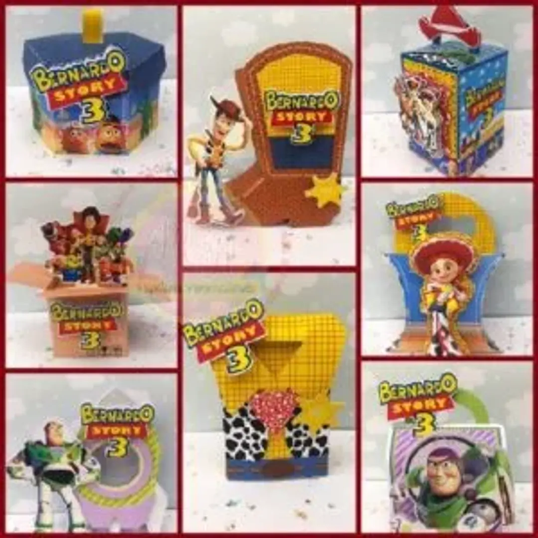 Arquivo de Corte Kit Festa Toy Story 29   | Studio 1