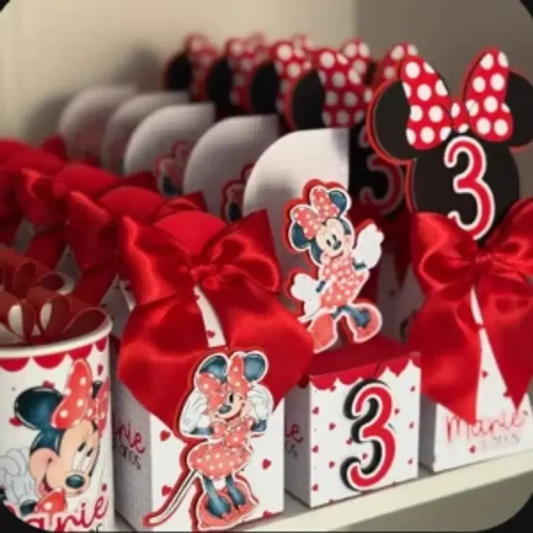 Arquivo de Corte Kit Festa Minnie 78 | Studio 1