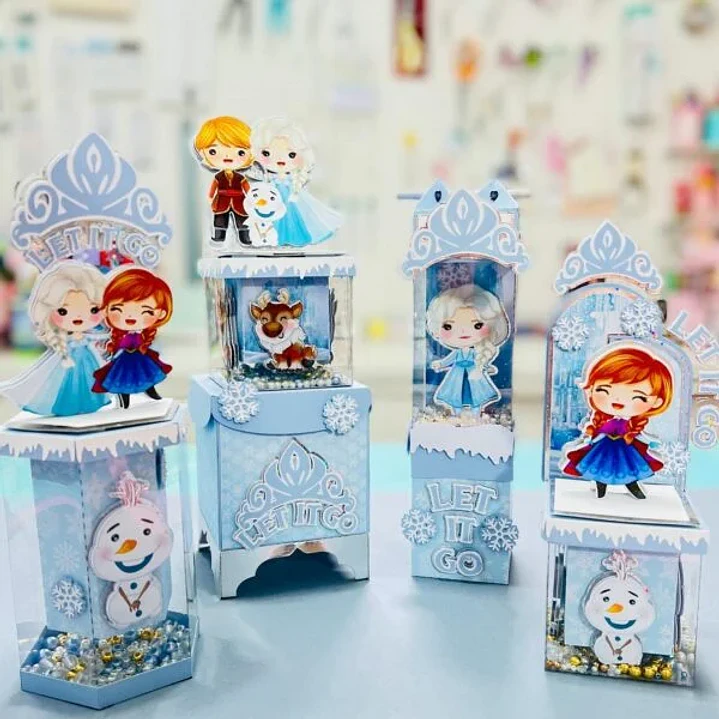 Arquivo de Corte Kit Festa Frozen 33  | Studio + PDF 1