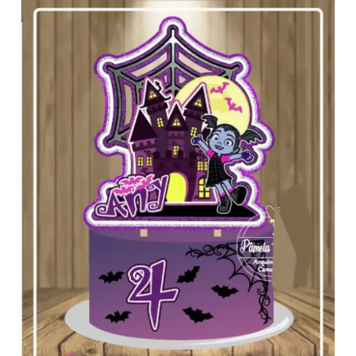 Arquivo de Corte Topo de Bolo Vampirina 1  | Studio 1