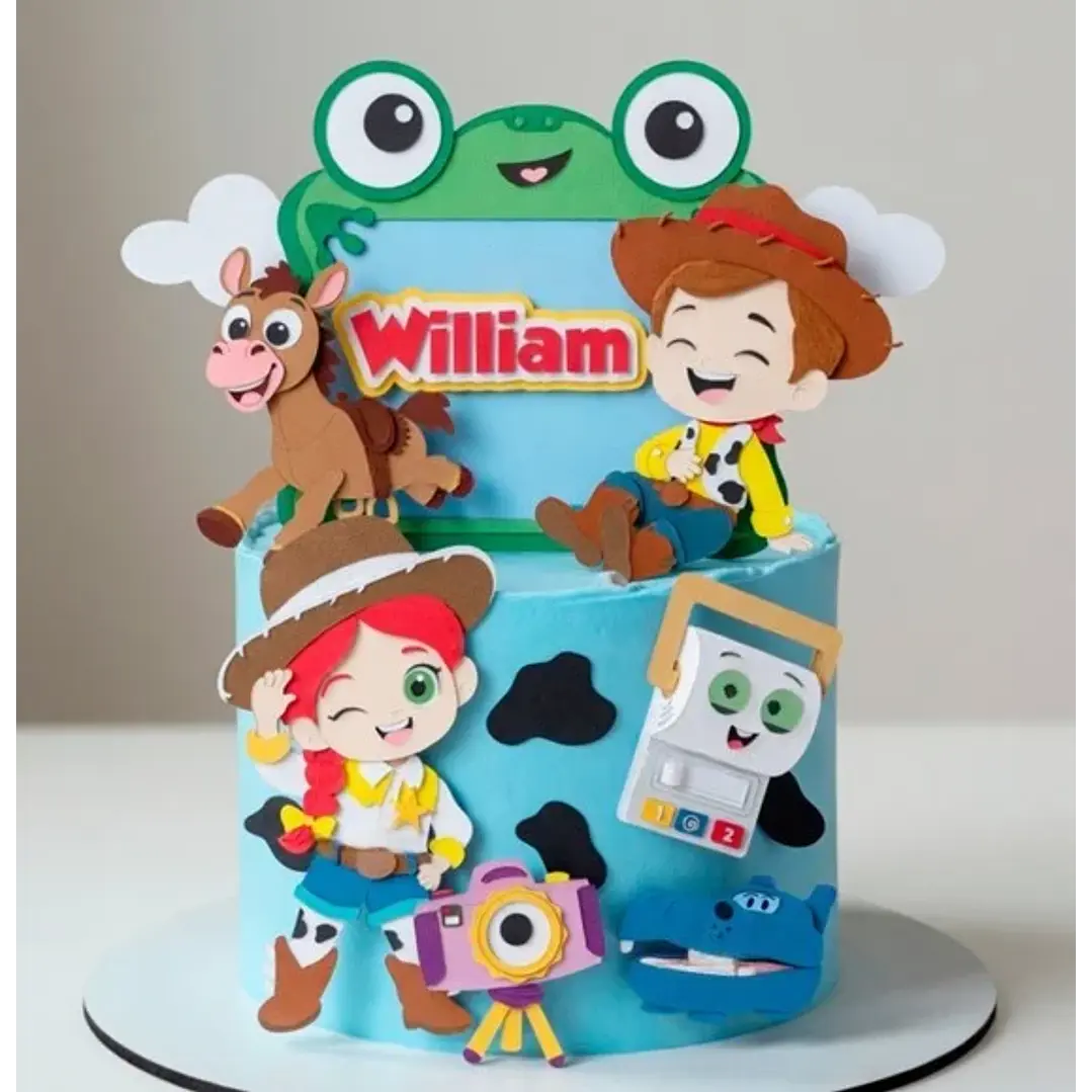 Arquivo de Corte Topo de Bolo Toy Story | Studio + PDF 1