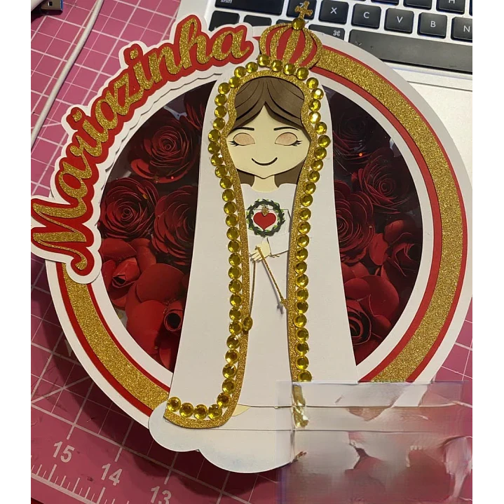 Arquivo de Corte Topo de Bolo Nossa Senhora de Fatima | Studio 1