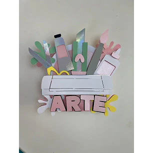 Arquivo de Corte Topo de Bolo  Artesã 1  | Studio
