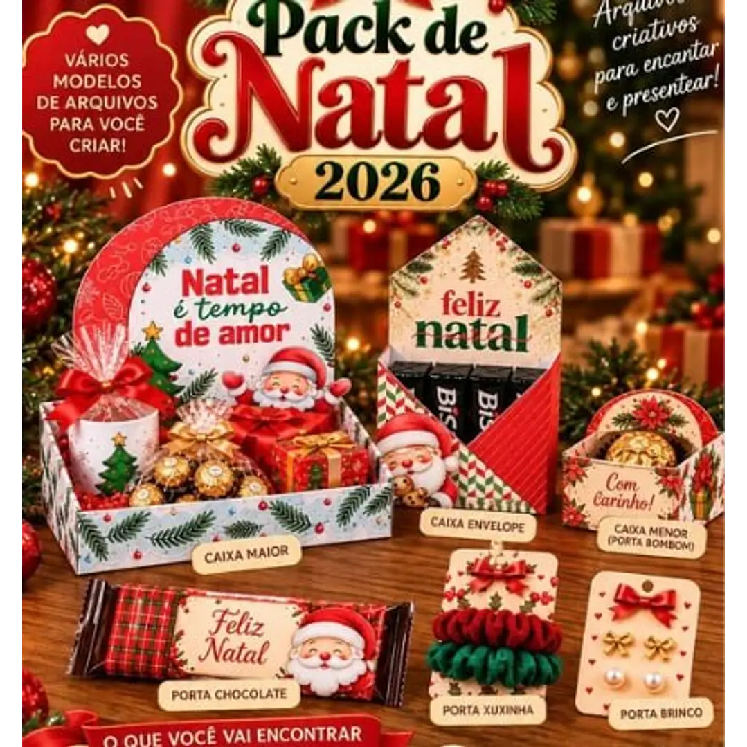 Arquivo De Corte Pack Natal | PDF 1