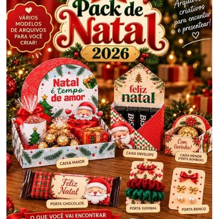 Arquivo De Corte Pack Natal | PDF 1