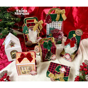 Arquivo de Corte Kit Festa Natal Modelo 113 | Studio, SVG + PDF