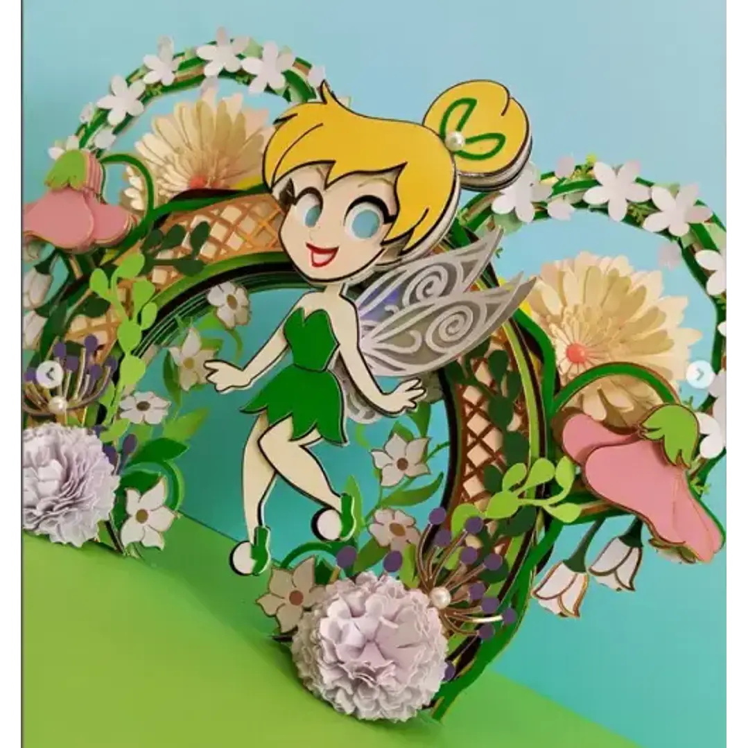 Arquivo de Corte Topo de Bolo Tinker Bell 4  | Studio 1