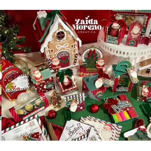 Arquivo de Corte Kit Festa Natal Modelo 114 | Studio, SVG + PDF