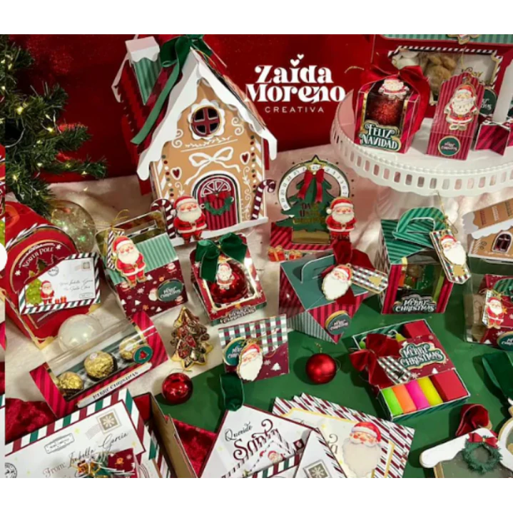 Arquivo de Corte Kit Festa Natal Modelo 114 | Studio, SVG + PDF 1