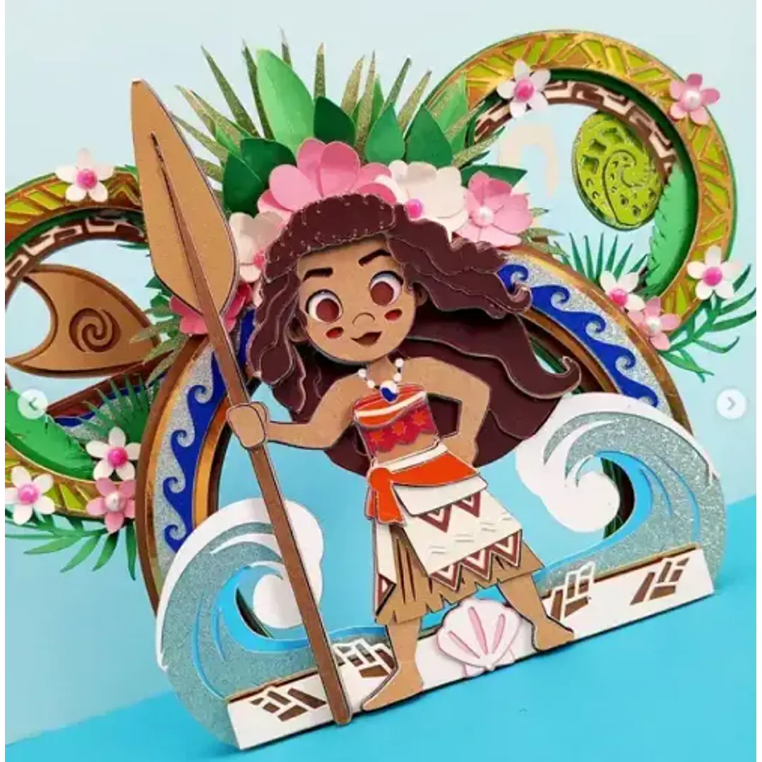 Arquivo de Corte Topo de Bolo Moana 29  | Studio 1