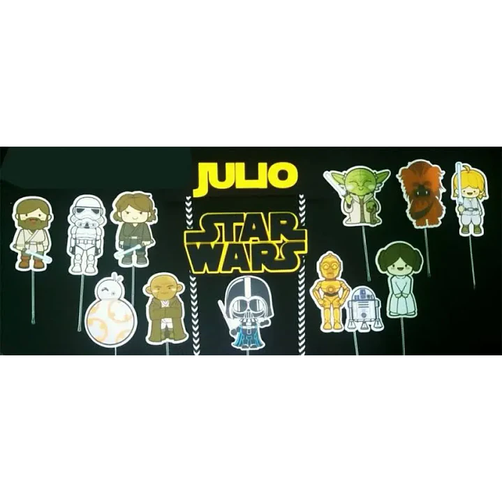 Arquivo de Corte Topo de Bolo Star Wars 5 | Studio 1