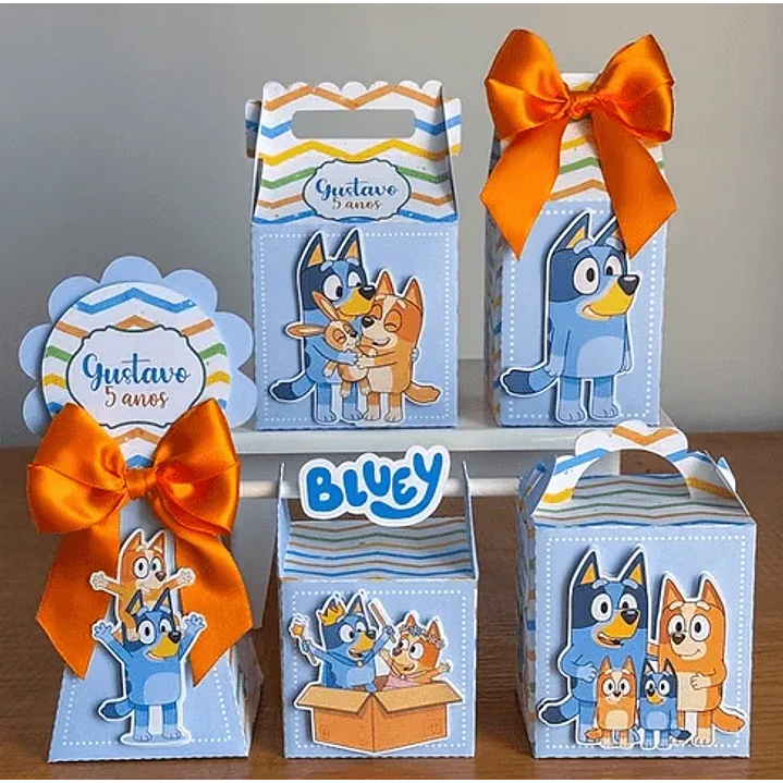 Arquivo de Corte Kit Festa Bluey Modelo 14 | Studio + PDF 1