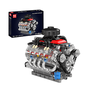 Motor V8 - 660 Piezas