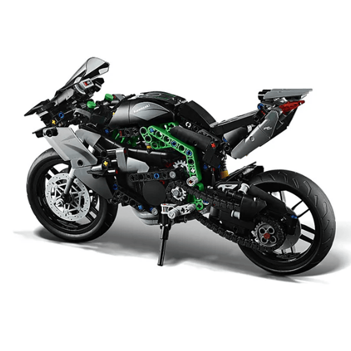 Moto Kawasaki Ninja H2R - 643 Piezas 3