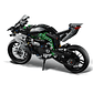 Moto Kawasaki Ninja H2R - 643 Piezas - Miniatura 3