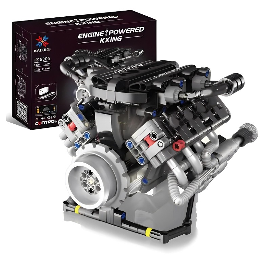 Motor V8 - 715 Piezas 1