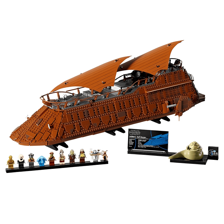 Barcaza Velera de Jabba – 3942 piezas de pura saga galáctica 1
