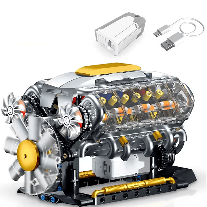 Motor V8 - 692 Piezas 1