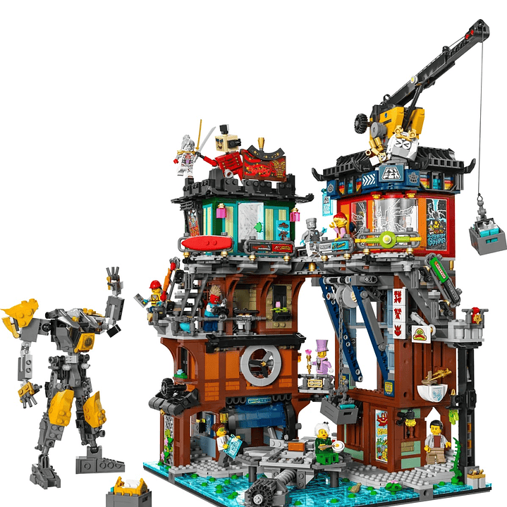 Talleres de la Ciudad de NINJAGO – 3244 piezas 1