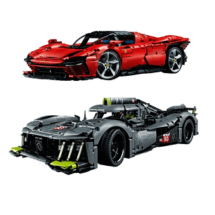 Ferrari Daytona - 3.778 Piezas + PEUGEOT 9X8 - 1775 piezas