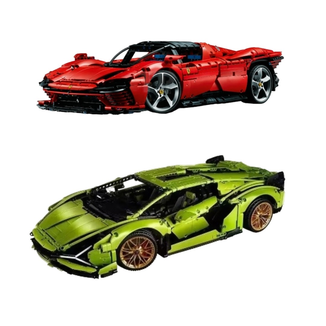 Ferrari Daytona - 3.778 Piezas + Lamborghini Sian - 3.696 Piezas 1