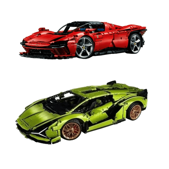 Ferrari Daytona - 3.778 Piezas + Lamborghini Sian - 3.696 Piezas 1