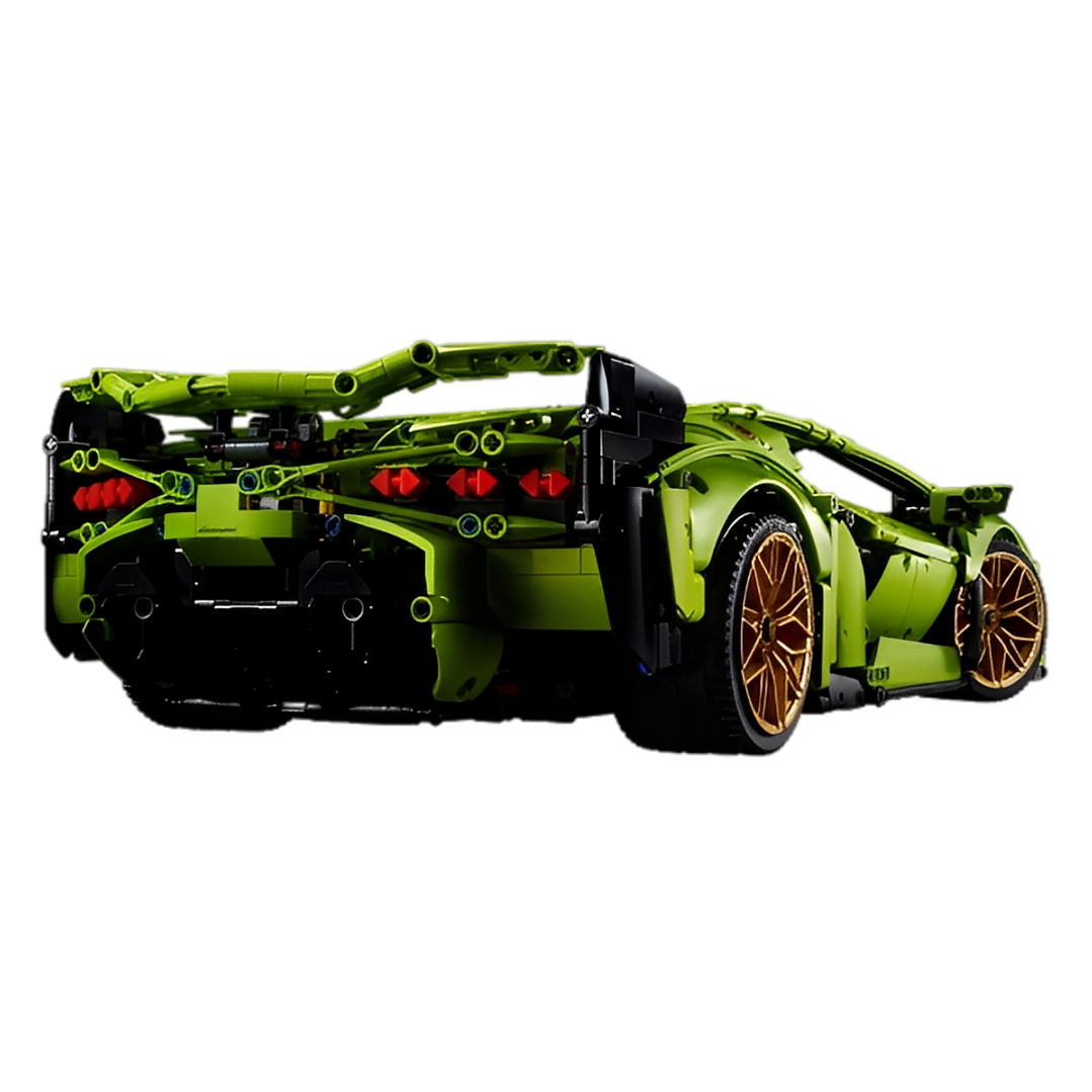 Lamborghini Sian - 3.696 Piezas + Ford GT - 1.466 Piezas 5