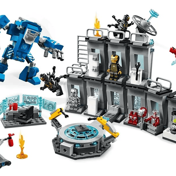 Casco de Iron Man – 480 Piezas + Base Iron Man - 524 Piezas 5